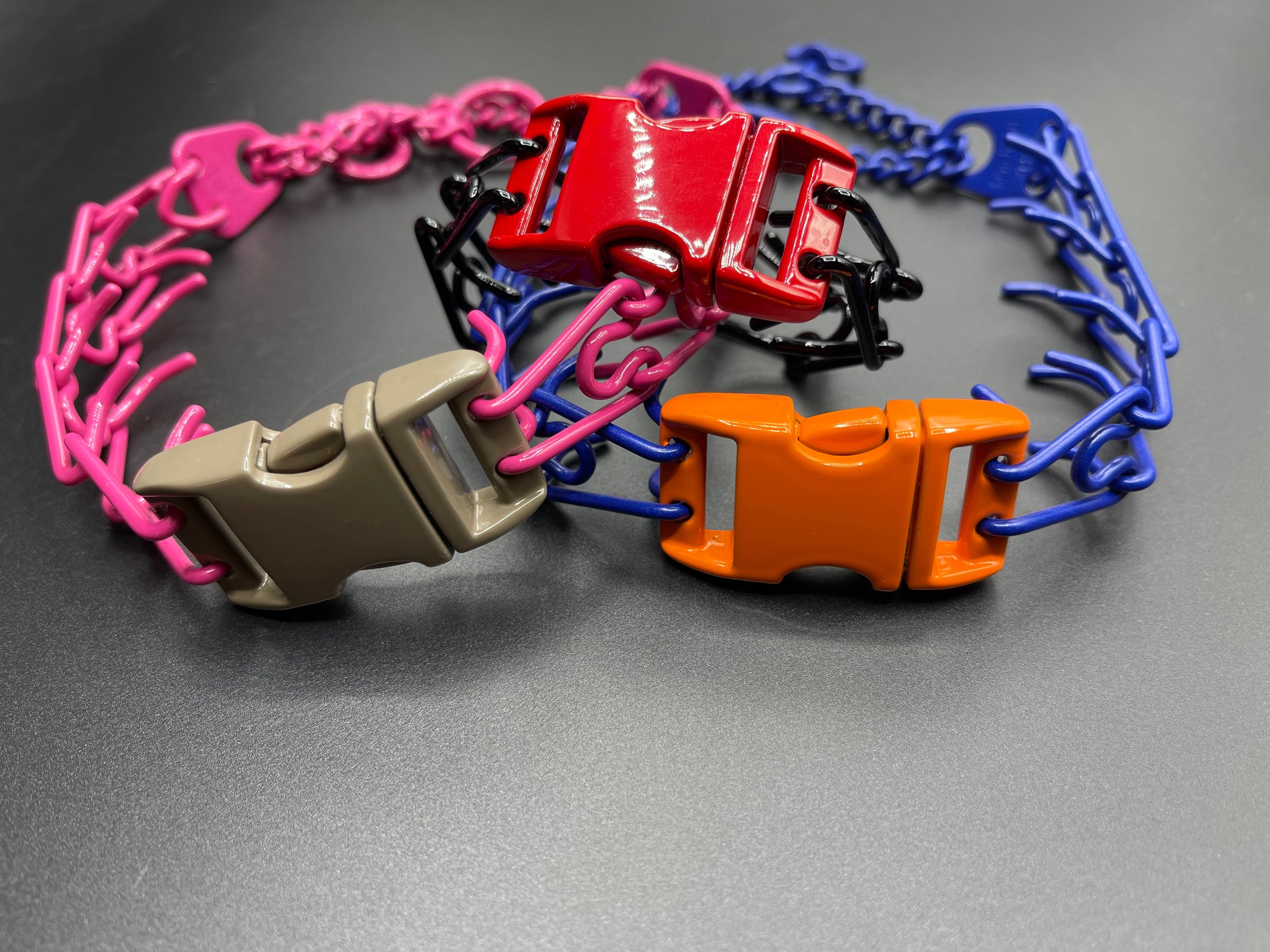 Buckle adapter store for prong collar
